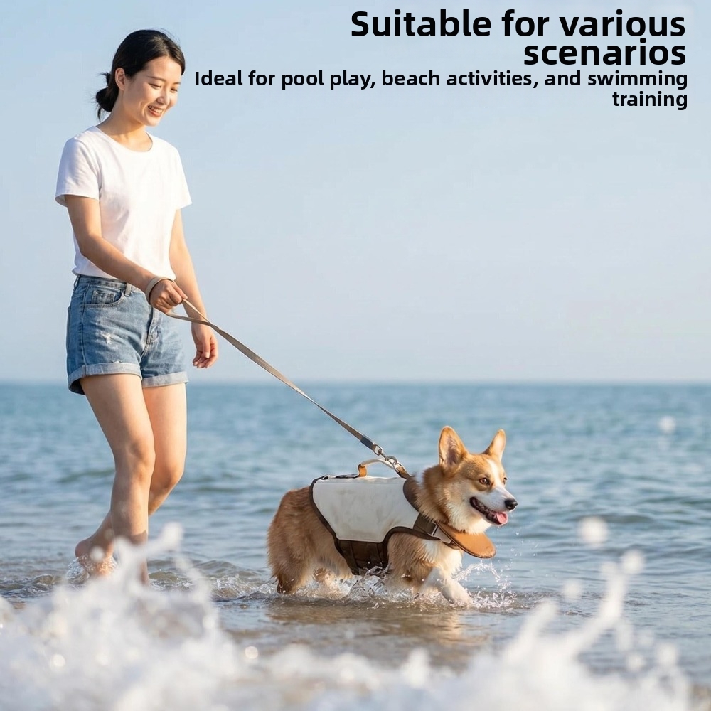 Ayarlanabilir Köpek Can Yeleği - Dog Life Jacket Vest Buoyancy Handle incelemesi ve fiyatı